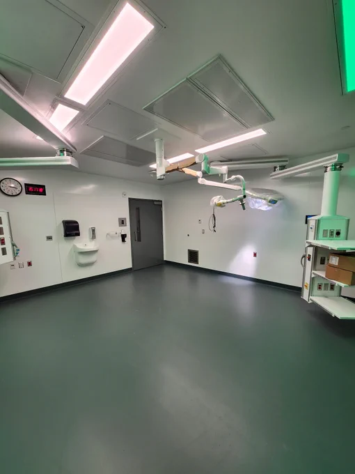 Sterile procedure room at new Weyburn General Hosptial