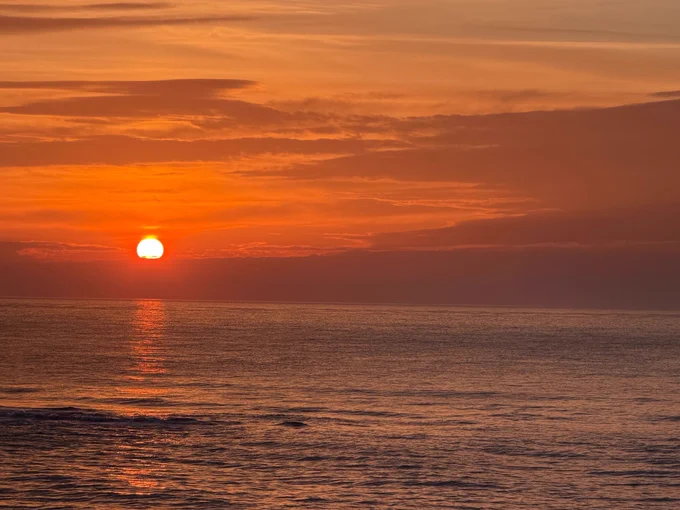 Dee orange sunrise