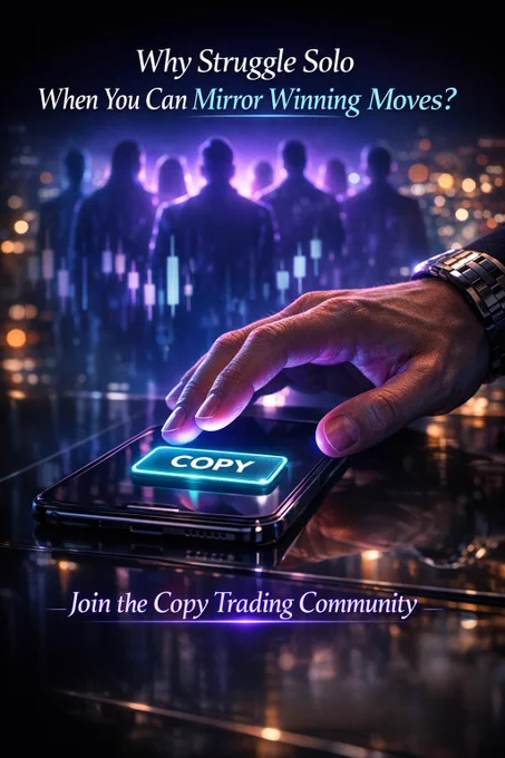 🤫 The Passive Income Secret Most People Will NEVER Know About… 

A Copy Trading Community turning beginners into crypto earners — zero technical skills needed!

What if you could tap into the strategies of expert crypto traders… ✨ Without studying the markets ✨ Without risking sleepless nights watching candles ✨ Without ANY prior experience

The Copy Trading Community makes it possible 🏆

🔑 Copy expert trades 
🔑 Paste into your account 
🔑 Watch passive income flow — in USDT & BTC

You relax. 💆 Money flows. 💰
⚡ Stop scrolling. Start earning.