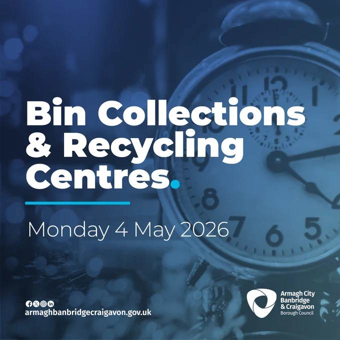 Bin Collections & Recycling Centres on Monday 4 May 2026