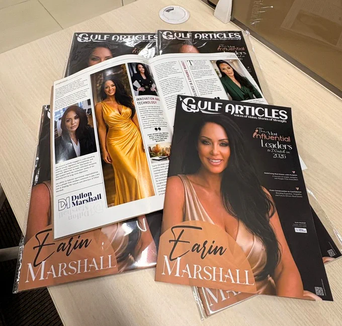 Our latest GulfArticles Magazine Edition Earin Marshall is now live and printed, featuring inspiring leaders and their incredible journeys.
Honored to transform powerful stories into something you can truly hold and experience.
