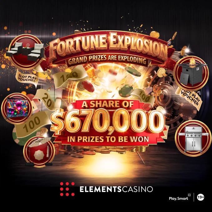 Fortune Explosion - Grand prizes are exploding - A share of $670,000 in prizes to be won