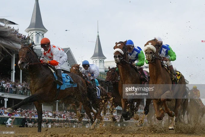 Sharp Humor. Kentucky Derby. Getty Images.