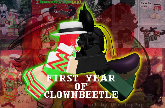 first year of clownbeetle