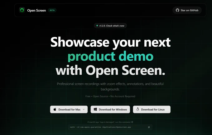 https://openscreen.vercel.app/