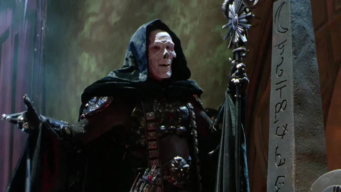 Shortly after, the elite warriors return, but without He-Man or the key. They had managed to locate the device, but had encountered an overwhelming force of Eternity and were therefore unable to obtain it.

In his boundless rage, Skeletor vaporizes Saurod with a magical lightning bolt before sending the secret group, this time led by Evil-Lyn and accompanied by a contingent of his robot soldiers, back to Earth. Saurod's fate is meant to serve as a foretaste of what awaits them should they disappoint him again.