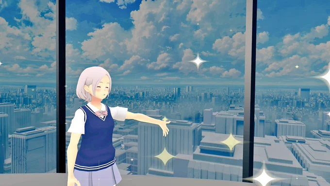 

ワールド
白と青