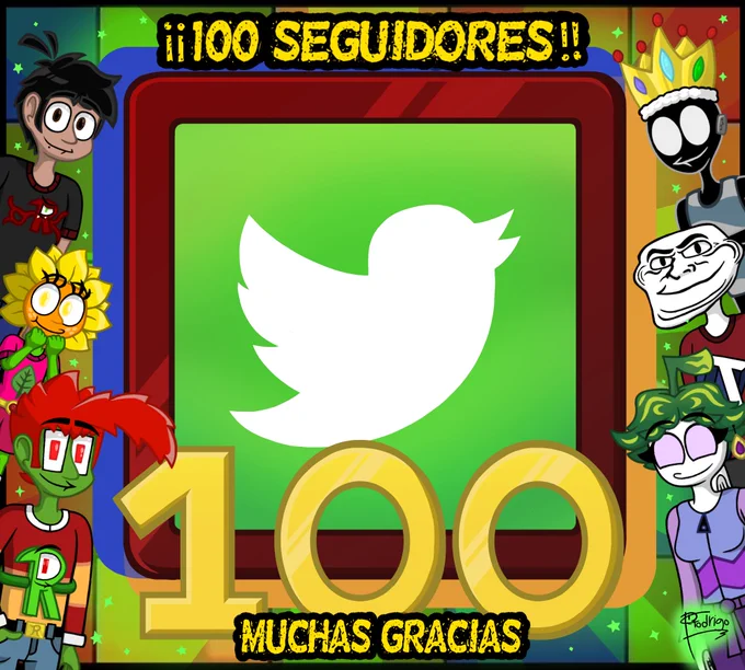 💚🎉💯100 seguidores💯🎊💚
