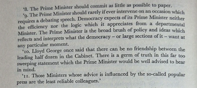 Memorandum written for Neville Chamberlain, but not sent to him, by Viscount Davidson.