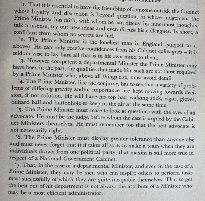 Memorandum written for Neville Chamberlain, but not sent to him, by Viscount Davidson.
