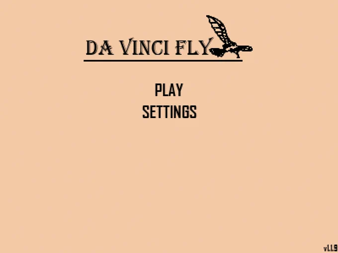 Main Menu / Da Vinci Fly