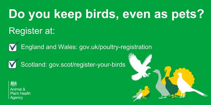 Register your birds