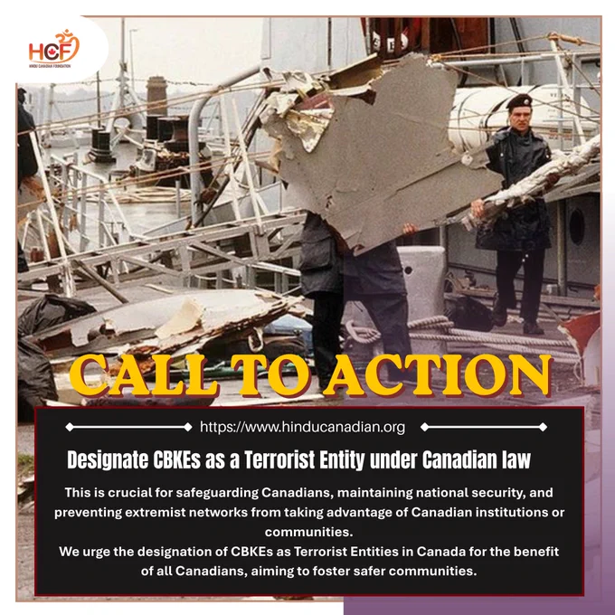 List CBKEs as a Terrorist Entity Under Canadian Law

Given the historical and ongoing threat, HCF calls for the immediate designation of CBKEs as a Terrorist Entity to prevent recruitment, propaganda, fundraising, and institutional infiltration.