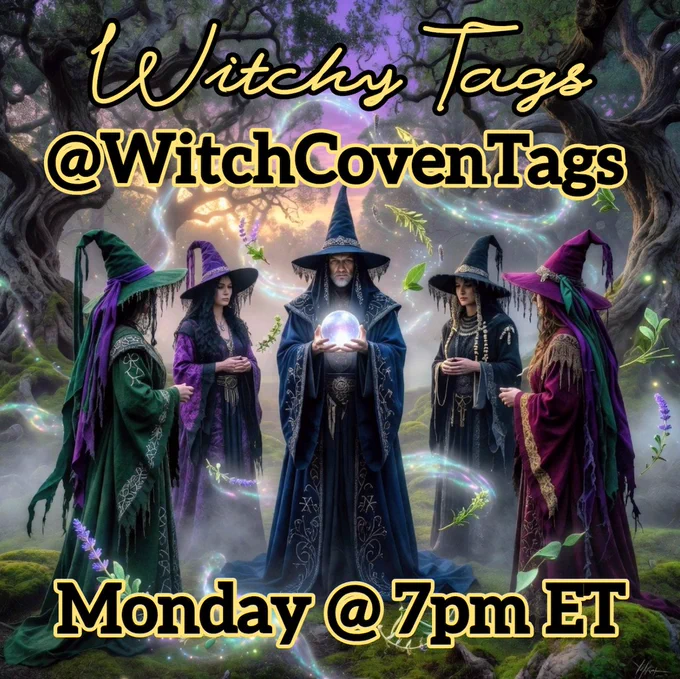 Artist Credit: @rayzhell18 for The Witchy Tags (@WitchCovenTags) Hashtag Game