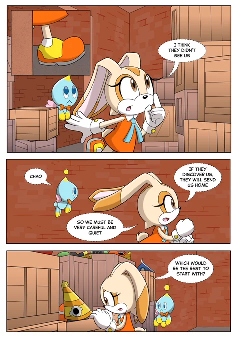 Cream enters one of the Wispons cellars at the Restoration headquarters
