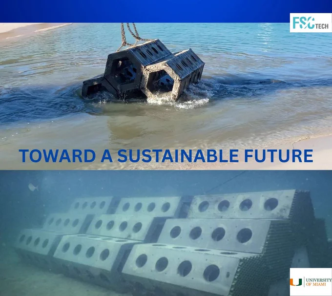 SEAHIVE® è un sistema di protezione costiera ispirato alla natura, sviluppato dall'Università di Miami per dissipare l'energia delle onde, ripristinando e migliorando al contempo l'habitat marino. Integrato con le metodologie di tensionamento e pre-raggruppamento di FSC Technologies, SEAHIVE® si trasforma in un sistema infrastrutturale costiero pronto per l'installazione, strutturalmente coerente e progettato per garantire facilità di costruzione, durabilità e prestazioni ecologiche su larga scala.
