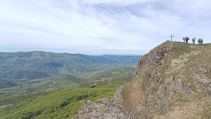 Monte Croce di Martincano (m.1722, Appennino Ligure)
