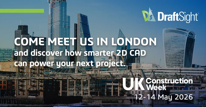 DraftSight at UKCW London  - May 12-14, 2026
