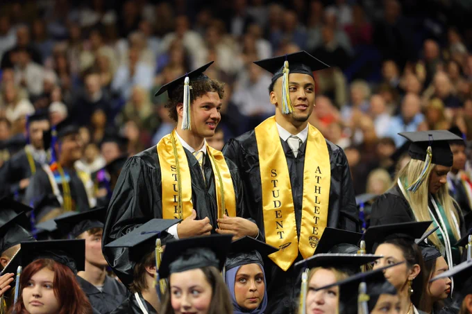 Sean Craig & Kyler Vanderjagt graduating