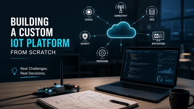 building a custom IoT platform form scratch!