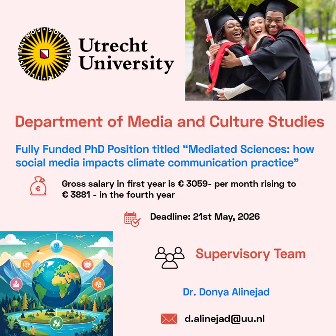 https://www.phdscanner.com/opportunities/phd-vacancies-utrecht-university-netherlands-phd-mediated-sciences-how-social-media-impacts-climate-communication-practice-75059a89-8b1f-478c-af79-3e55df93c8f9