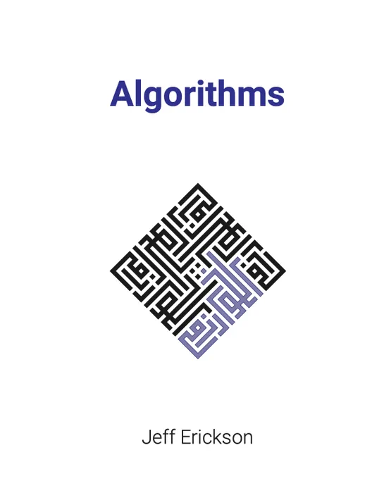Portada de Algoritmos de Jeff Erickson