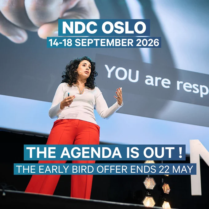 NDC Oslo 2026 - Agenda out!