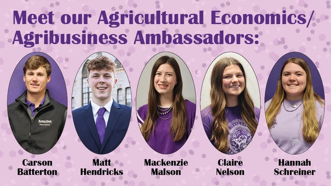 Ag Econ/Agribusiness Student Ambassadors