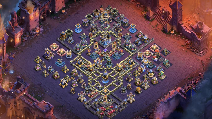TH18 Air Defense Layout (Poison   Rage) : COC Base Layouts 2026