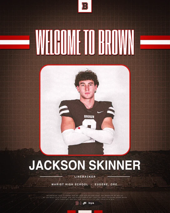 Brown football commit Jackson Skinner