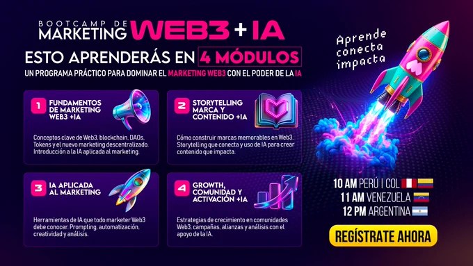 Temario de Bootcamp de Marketing Web3   IA