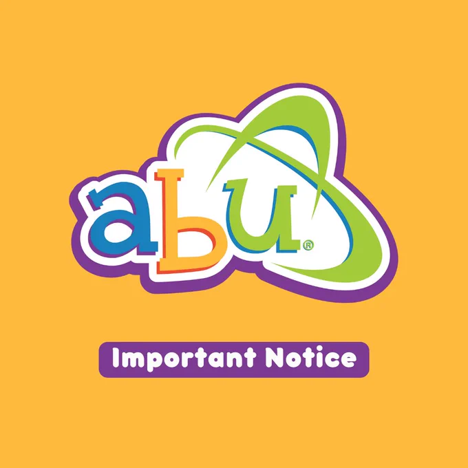 ABU Important Notice