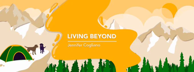 Banner image for Jennifer Cogliano's Living Beyond column on cystic fibrosis issues.