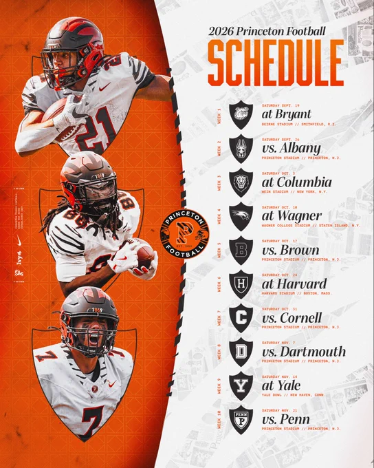 Football schedule