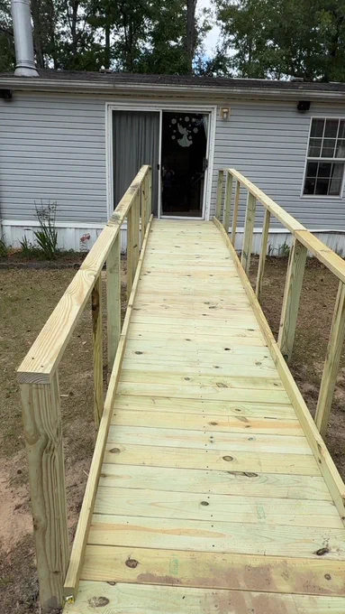 Our critical home repairs program continues to change lives by providing safety, improving accessibility and independence to homeowners in need! 

If you are in need of a ramp or other critical home repairs, visit our Aging In Place and Veterans Repairs Ministry Program at https://www.valdostahabitat.org/aging-in-place-ministry...  for information and how to apply. 
This program is funded by donations and grants. To donate please visit our website at https://www.valdostahabitat.org/take-action
#ValdostaLowndesHabitatforHumanity #aginginplace #veteransrepairs #WeLoveOurCommunity  #valdosta 
 #habitatgeorgia #habitatforhumanitygeorgia