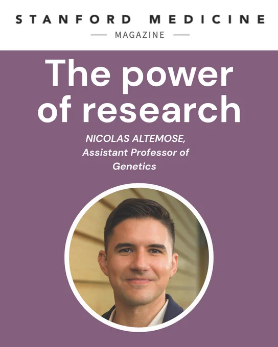 Nicolas Altemose, assistant professor of genetics