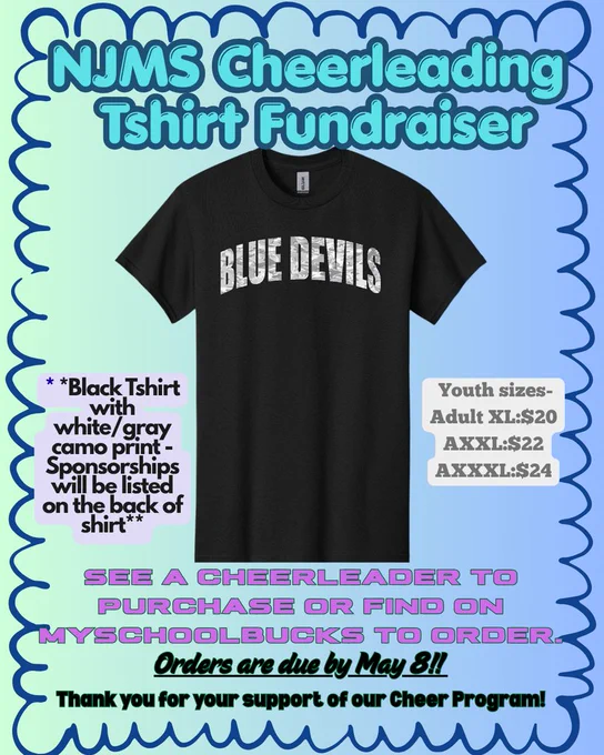 cheer fundraiser