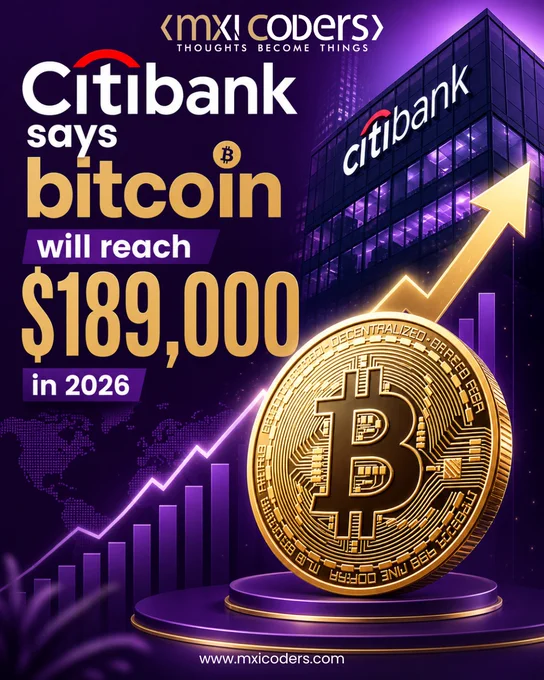citibank sayd bitcoin will reach $189,000 in year 2026, how do you think on this 