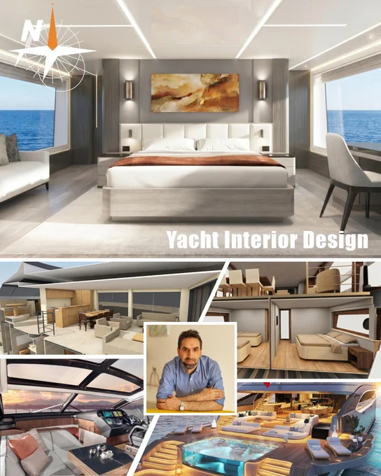 Yacht Interior Design 🚩
🎯 https://navalapp.com/courses/yacht-interior-design-1/

With Lisandro Torres — coming soon to Navalapp. Stay tuned!

✨ We are on a journey to make Yacht Design, Naval Architecture, and Ocean Engineering accessible, advance the marine industry, and inspire a new generation of professionals. ✨