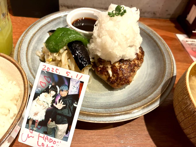 主役のハンバーグも勿論、とても美味しかったです🤤