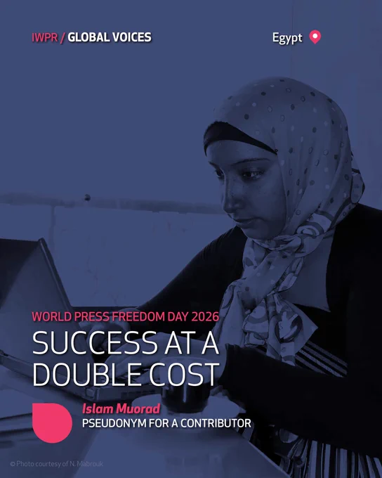 "As women, we are not seen. The work we do is not appreciated."
#WPFD #WPFD2026 #Egypt