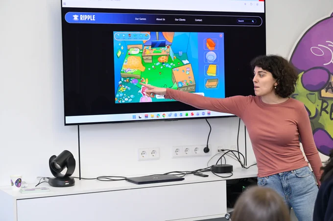 SDG Afternoon with students from Tbilisi Public School #87
Photo: UNDP | Gela Bedianashvili