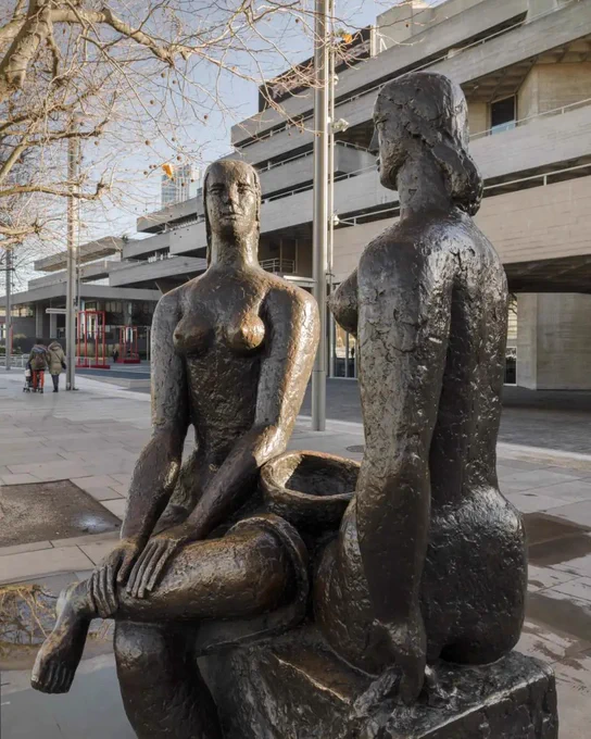London Pride sculpture, South Bank - Frank Dobson, 1950-51 and ’87 (Grade II)
Image: Historic England