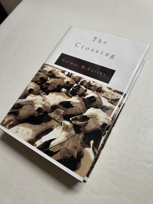 Cormac McCarthy’s The Crossing  First Edition Signed