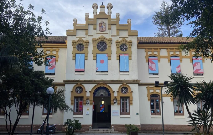 Image shows the exterior of La Térmica Málaga building