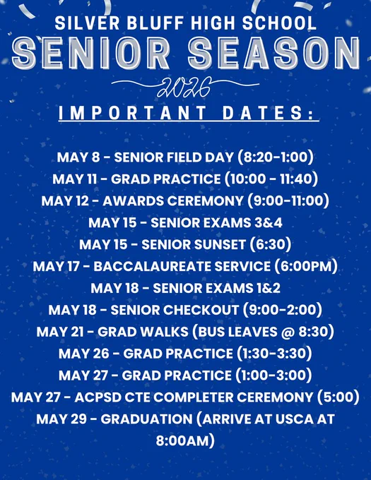 Senior Season Update