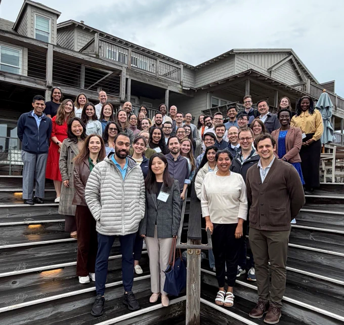 A group of Duke trainees attending the 23rd Annual Southeastern Fellows Research Skills and Training Workshop Retreat