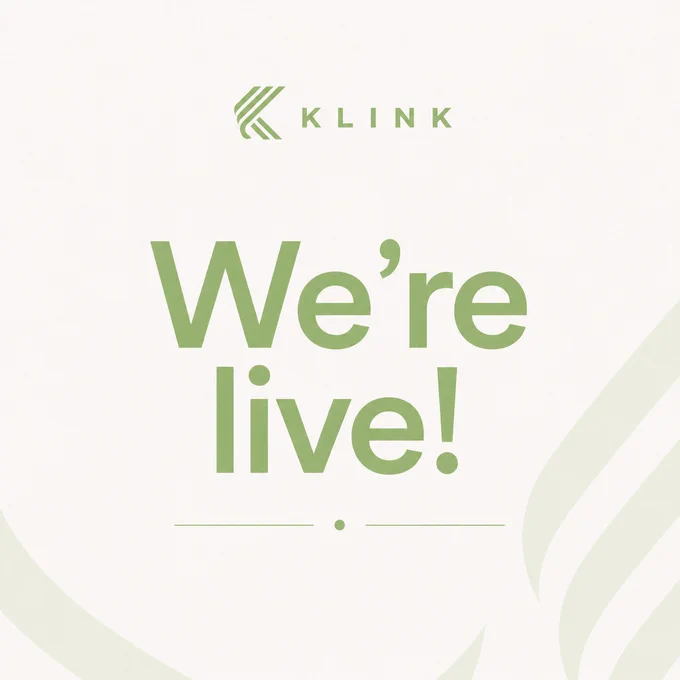 We're live.

KLINK is the agent wallet for Solana. Your agent gets an API key, never your keys.