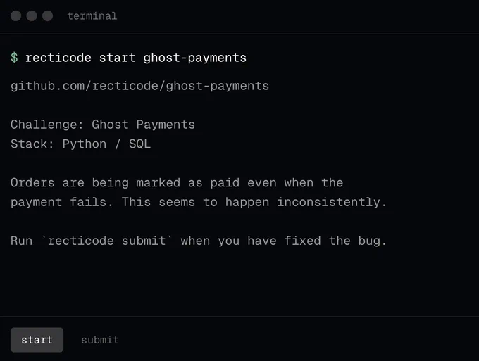 what the cli looks like
