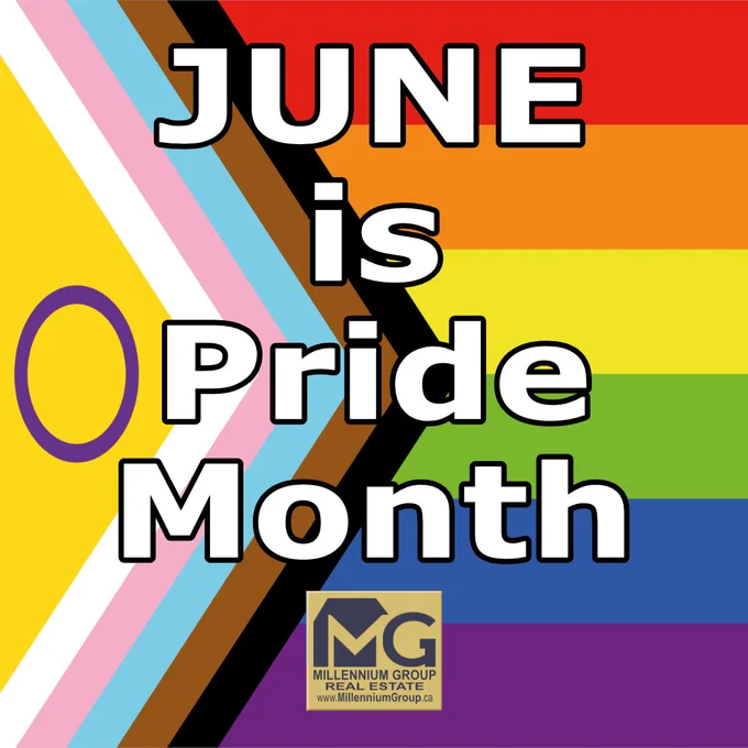 June is Pride Month. It is traditionally marked by flag-raising ceremonies, performances, parties and parades, serving as an annual reminder to celebrate all identities and always lead with kindness—regardless of whom you love 🏳️‍🌈

#PrideMonth #ChooseKindness #KendraCutroneBroker #TonyCutroneRealtor #MillenniumGroupRealEstate #FREEHomeEvaluation #FREEHomeStaging #FixAndFlipExpert #WeSellForMore #TonySellsGTA #KendraCutroneSRES #RealEstateInvestmentExperts #SeniorsRealEstateSpecialist #BestRealtorVaughan #BestRealtorNewmarket #BestRealtorRichmondHill #BestRealtorToronto #BestRealtorYorkRegion #BestRealtorAurora #BestRealtorMaple #DownsizingRealtor #DownsizeExpert #LikeForLike #MillenniumGroupRealtor #MillenniumGroup